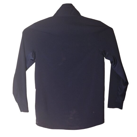 Under‎ Armour 1/2 Zip Lined Pull Over Jacket Windbreaker Navy Blue - Picture 2 of 6